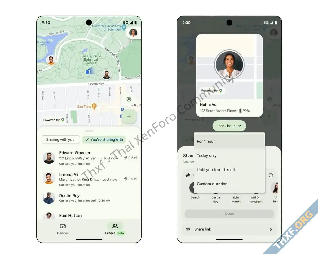 กูเกิลเพิ่มฟีเจอร์ตามดูพิกัดของเพื่อนผ่านแอพ Find My Device-1.webp