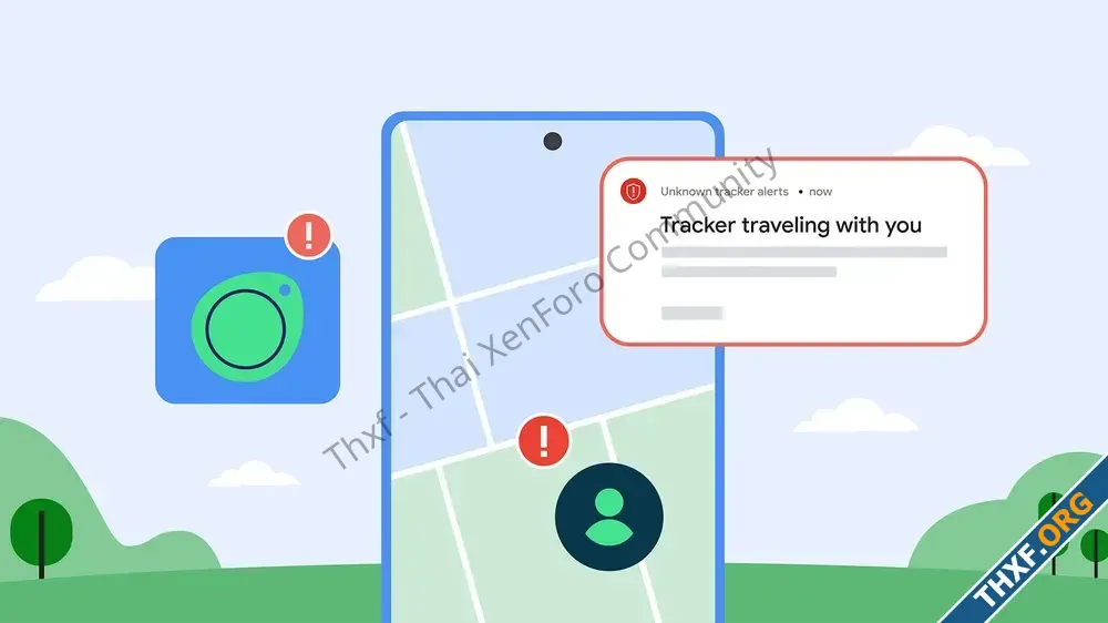 กูเกิลเพิ่มฟีเจอร์ Find My Device ช่วยค้นหาแท็กที่แอบตามรอย ซ่อนพิกัดของเราเองได้ชั่วคราว-1.webp