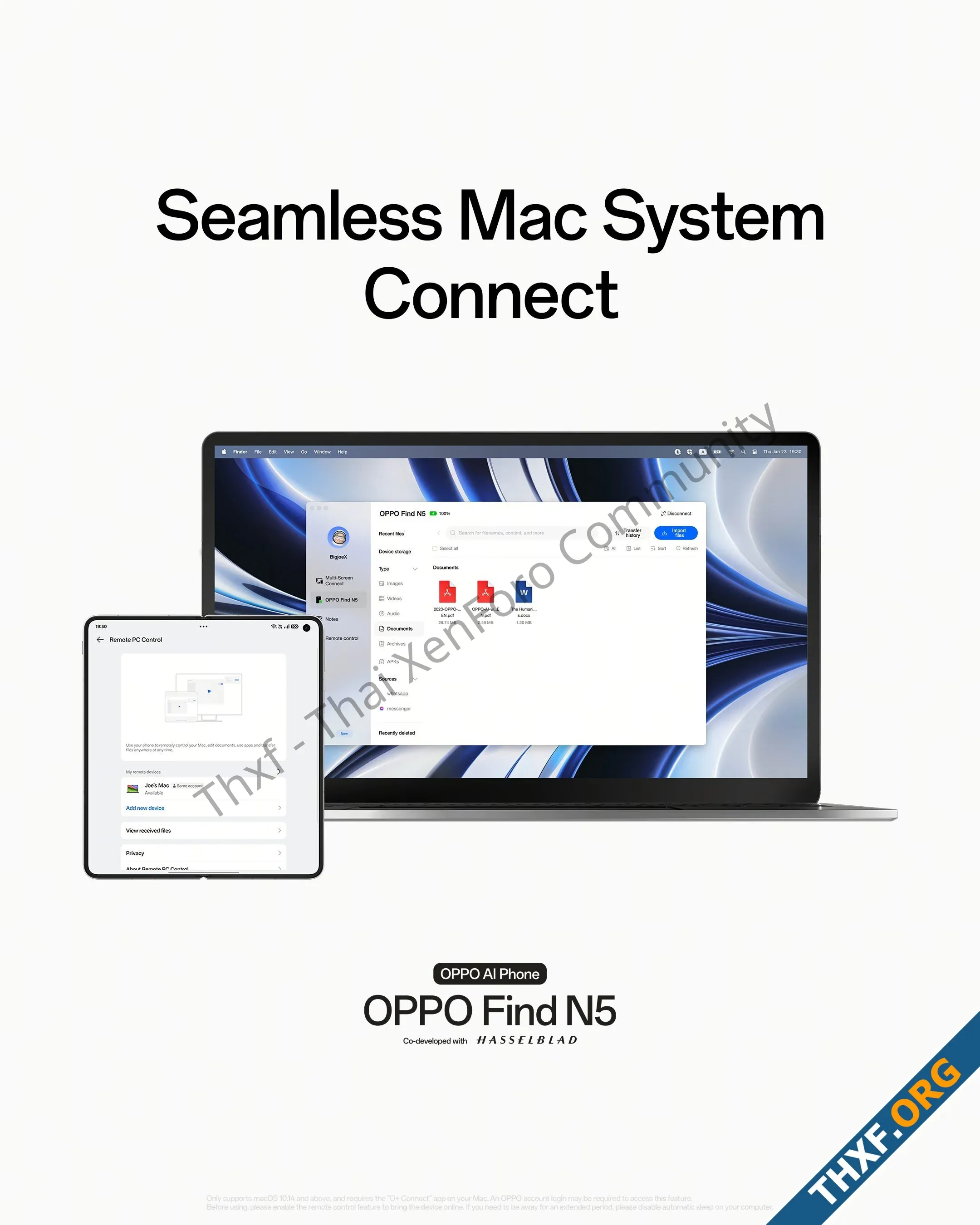 ครั้งแรกที่ทำได้ OPPO Find N5 จะแชร์หน้าจอขึ้น Mac ได้แล้ว-1.webp
