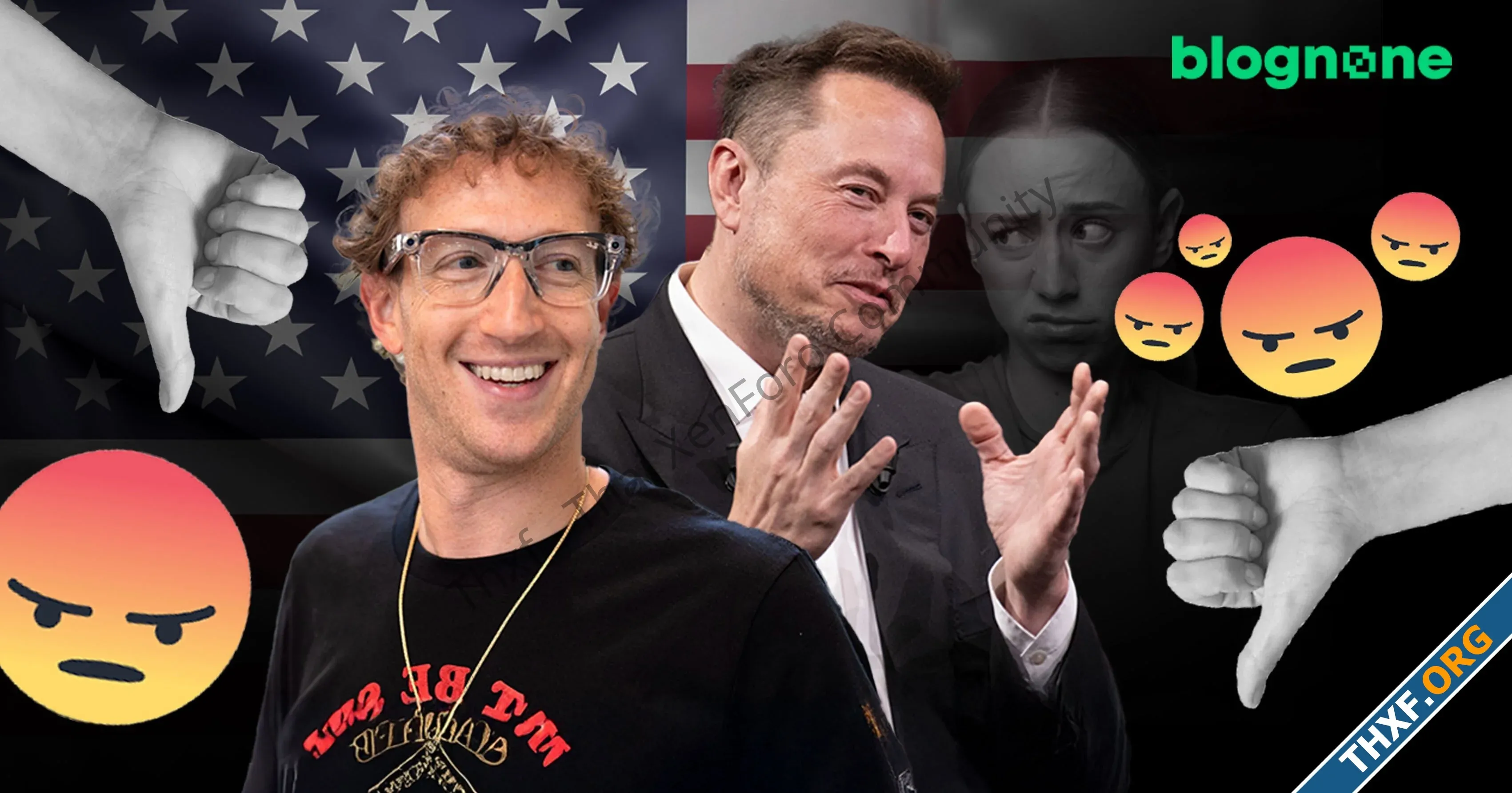 ผลสำรวจพบคนอเมริกันไม่ปลื้ม Elon Musk และ Mark Zuckerberg โดยเฉพาะคนที่เชียร์พรรคเดโมแครต-1.webp