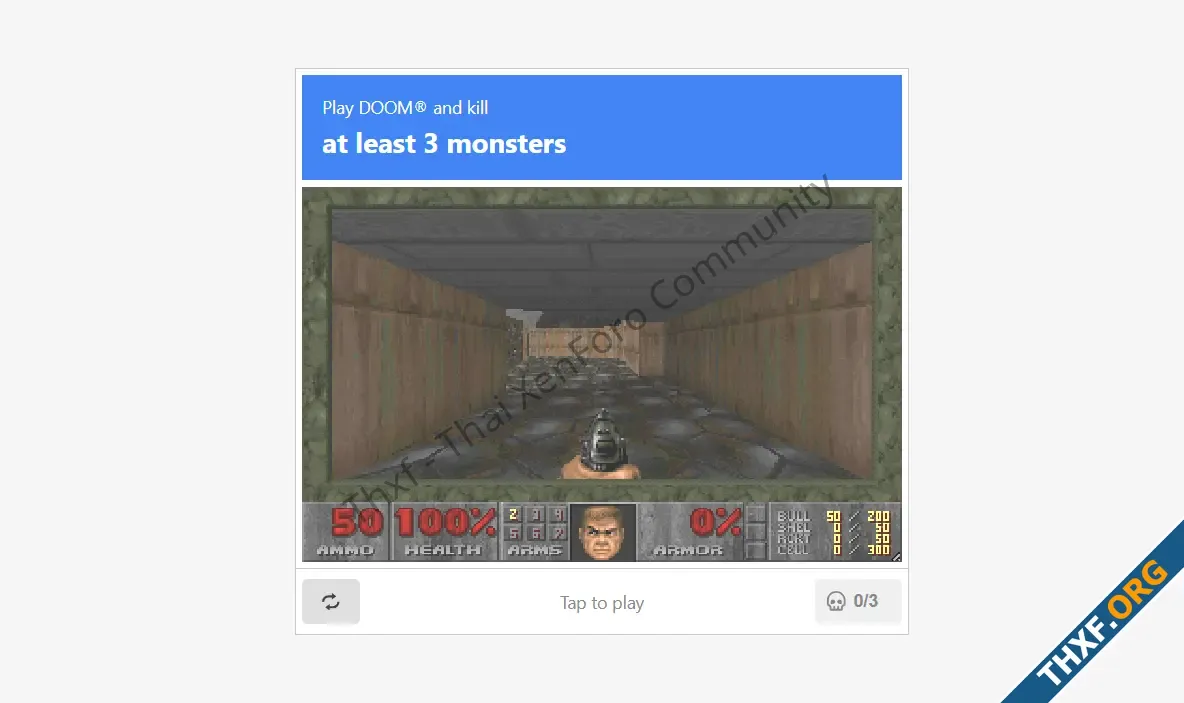 ผู้สร้าง Nextjs สร้าง CAPTCHA ทดสอบความเป็นมนุษย์ด้วยการเล่น Doom-1.webp