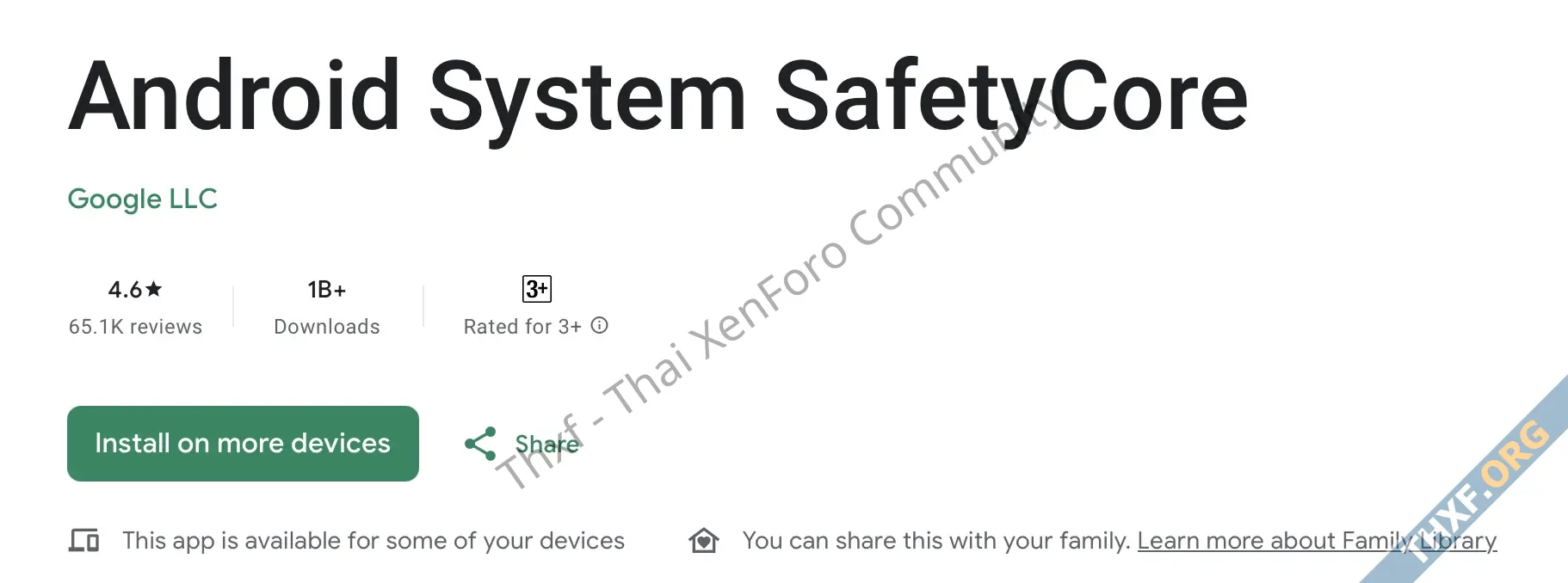 ผู้ใช้โวยกูเกิลใส่ SafetyCore ระบบตรวจจับภาพโป๊ในแอนดรอยด์อัตโนมัติ กูเกิลยืนยันปิดการทำงานได...webp