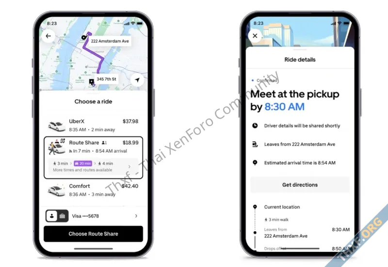 รถเมล์ยุคใหม่ Uber เปิดตัว Route Share ทางเดียวกันไปด้วยกัน ค่าโดยสารถูกกว่า UberX-1.webp