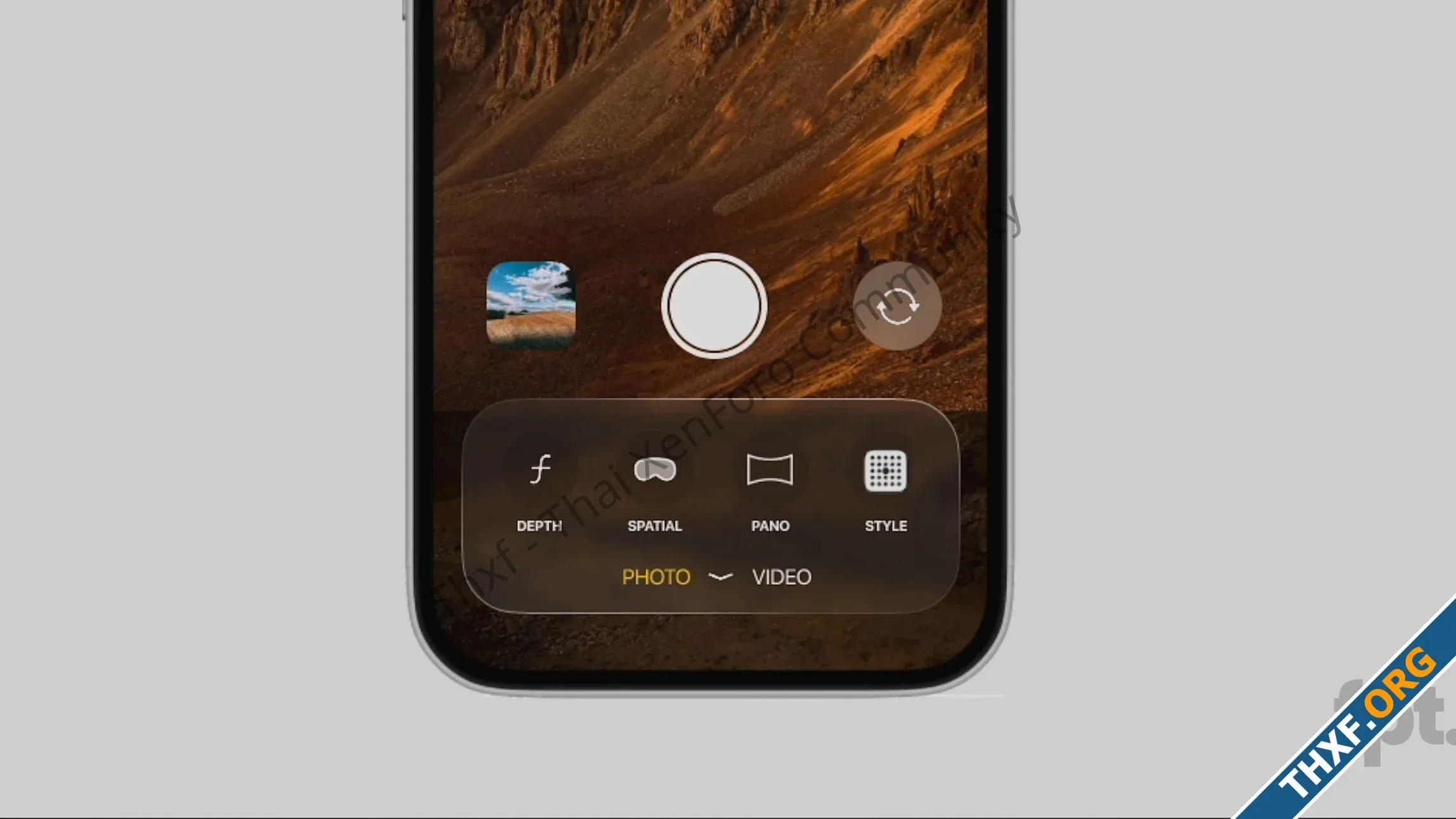 ลือ แอป Camera ใน iOS 19 ออกแบบส่วนใช้งานใหม่ทั้งหมด อิงดีไซน์จาก visionOS-1.webp