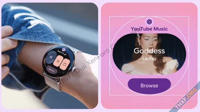 เปิดตัว Wear OS 6 ใช้ธีมใหม่ Material 3 Expressive ออกแบบมาเพื่อจอวงกลม-1.webp