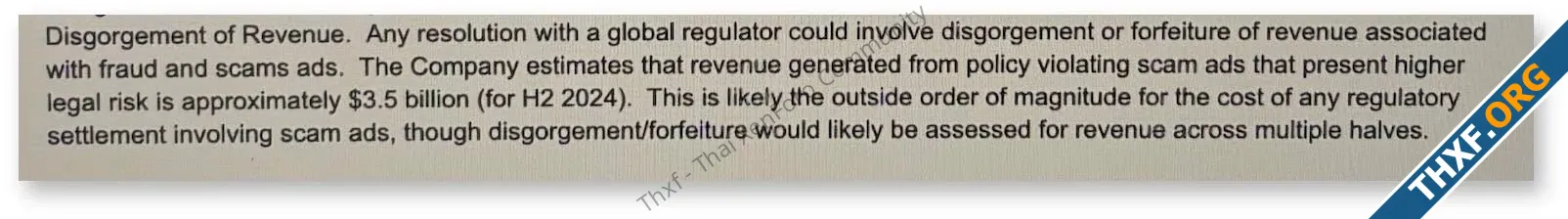 เอกสารภายใน Meta ประเมินเอง รายได้บริษัท 10 มาจากโฆษณา Scam-1.webp
