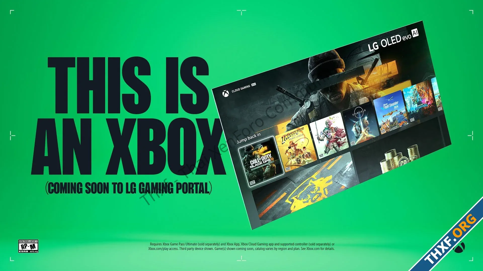 ไมโครซอฟท์นำ Xbox Cloud Gaming มาลงแพลตฟอร์มสมาร์ททีวี LG-1.webp
