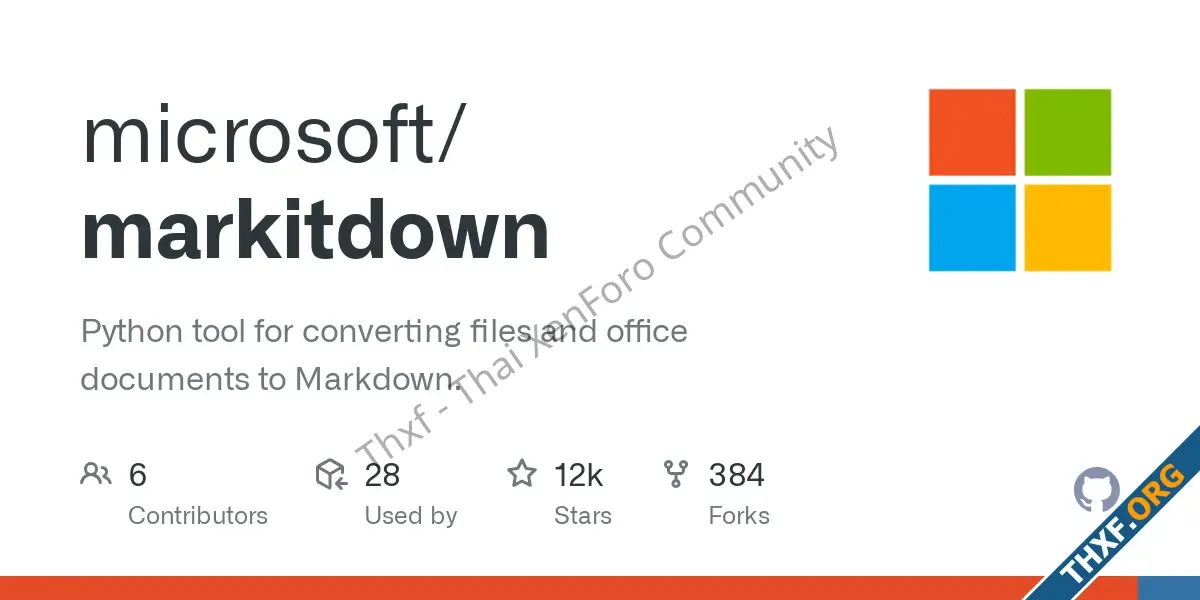 ไมโครซอฟท์ออก MarkItDown ไลบรารีสำหรับแปลงไฟล์ Office เป็น Markdown-1.webp