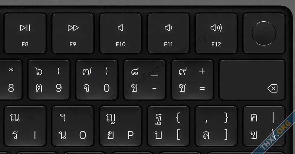 26 ปีผ่านไป ปุ่ม Mute ใน คีย์บอร์ด Mac เป็นรูปลำโพงมีเส้นขีดฆ่าแล้วใน MacBook Air M4-2.webp