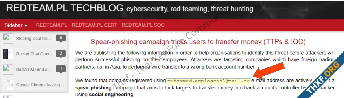 alt=ภาพที่ 13 รายงานของ REDTEAM.PL ในปี 2563