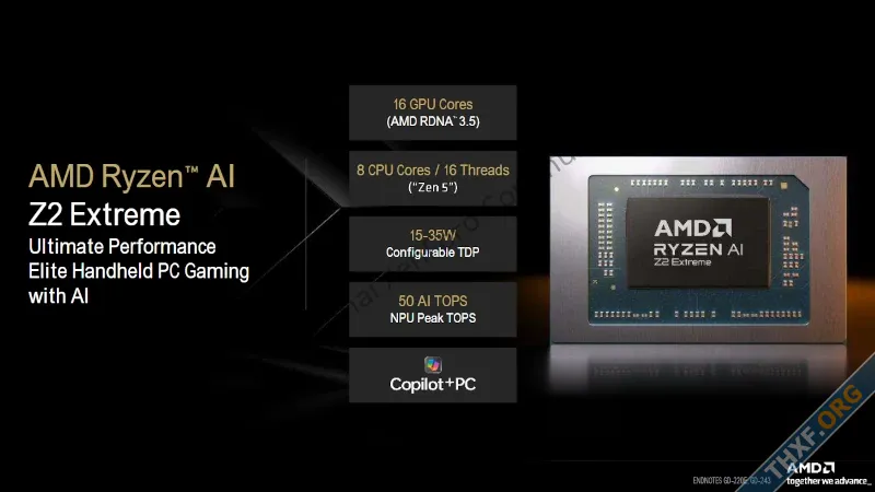 AMD เปิดตัวชิป Ryzen AI Z2 Extreme และ Ryzen Z2 A สำหรับ ROG Xbox Ally-1.webp