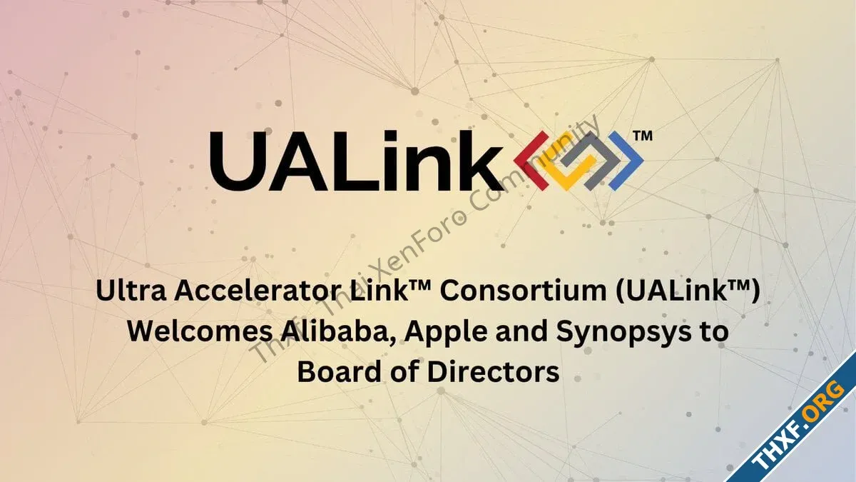 Apple และ Alibaba Cloud เข้าร่วมกลุ่ม UALink มาตรฐานเชื่อมต่อระหว่างจีพียู ที่ออกมาคานกับ NVL...webp