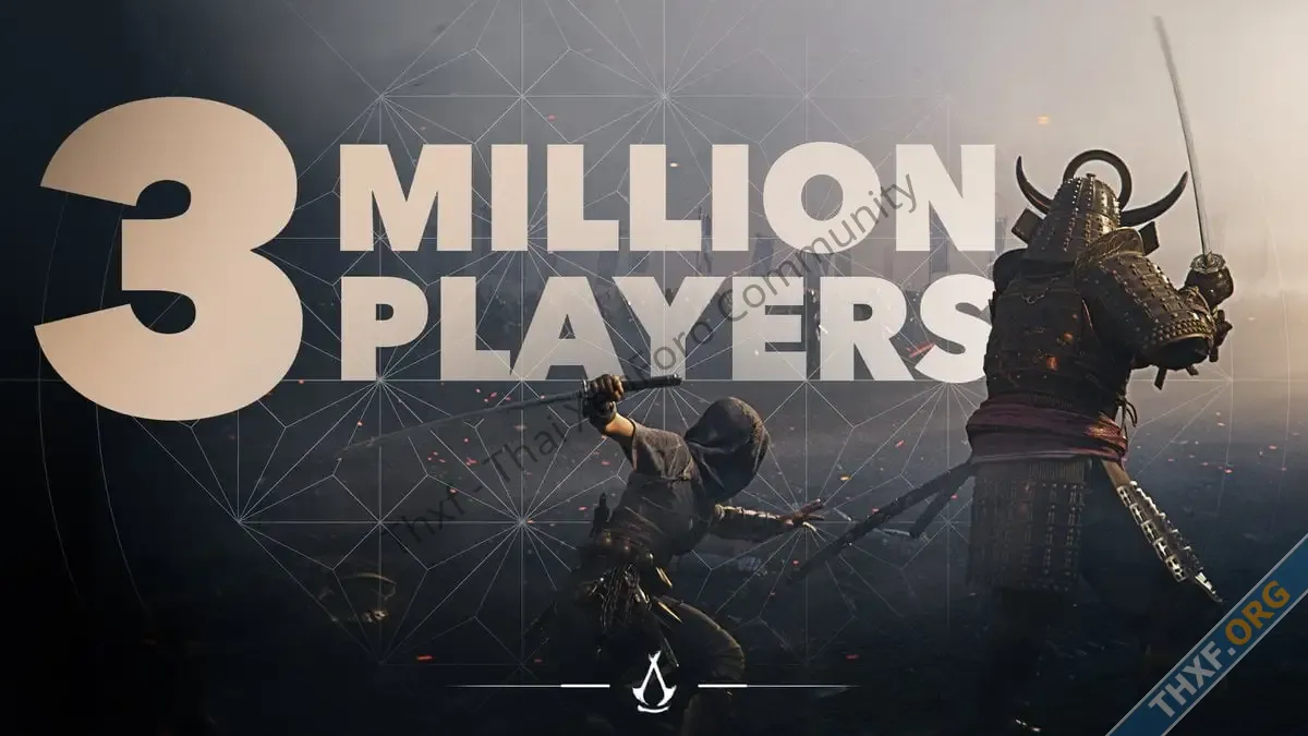 Assassins Creed Shadows ประกาศยอดผู้เล่นเกิน 3 ล้านคน-1.webp