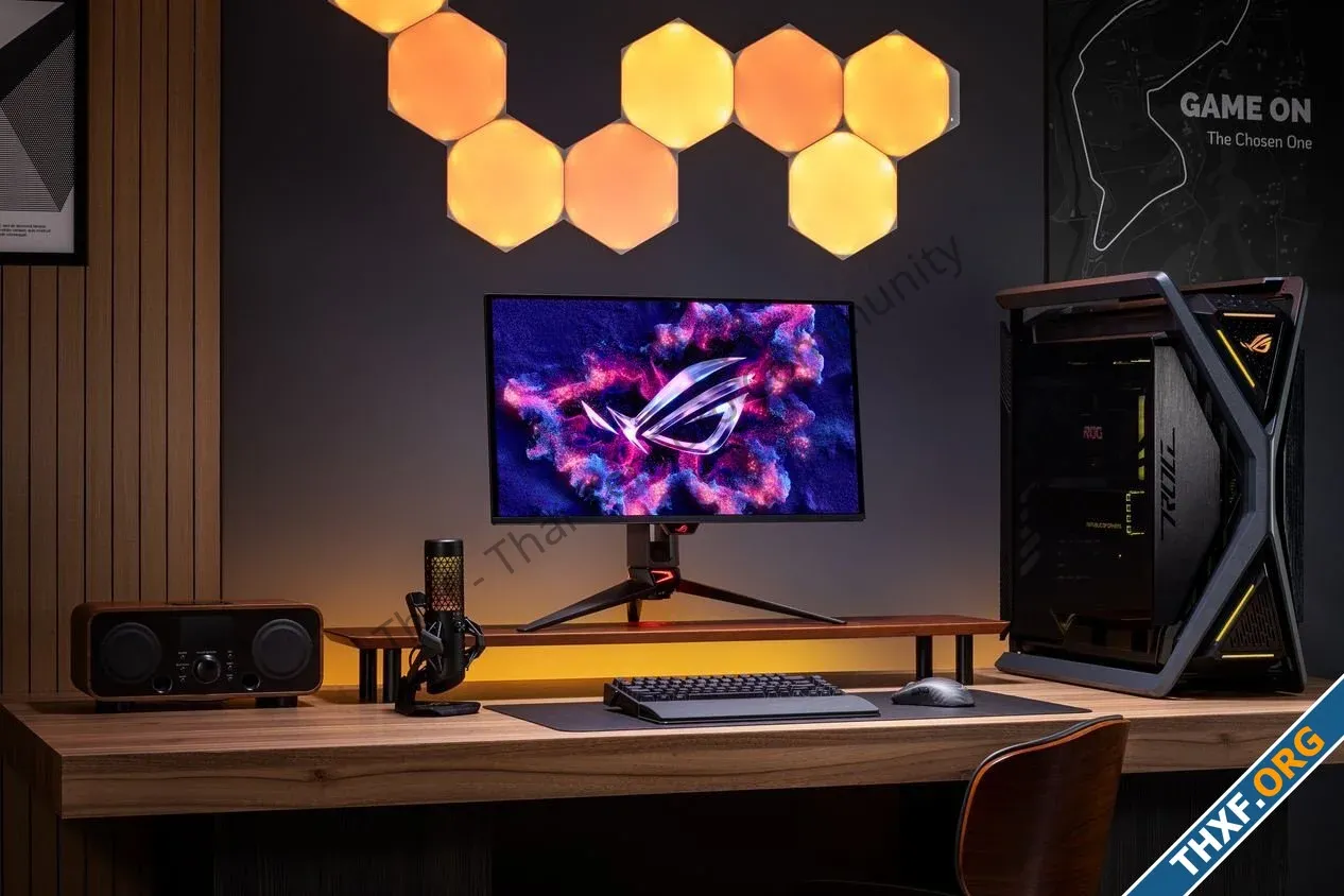 ASUS เปิดตัวจอมอนิเตอร์เกมมิ่ง OLED 27 4K 240Hz และ 27 1440p QDOLED 500Hz-1.webp