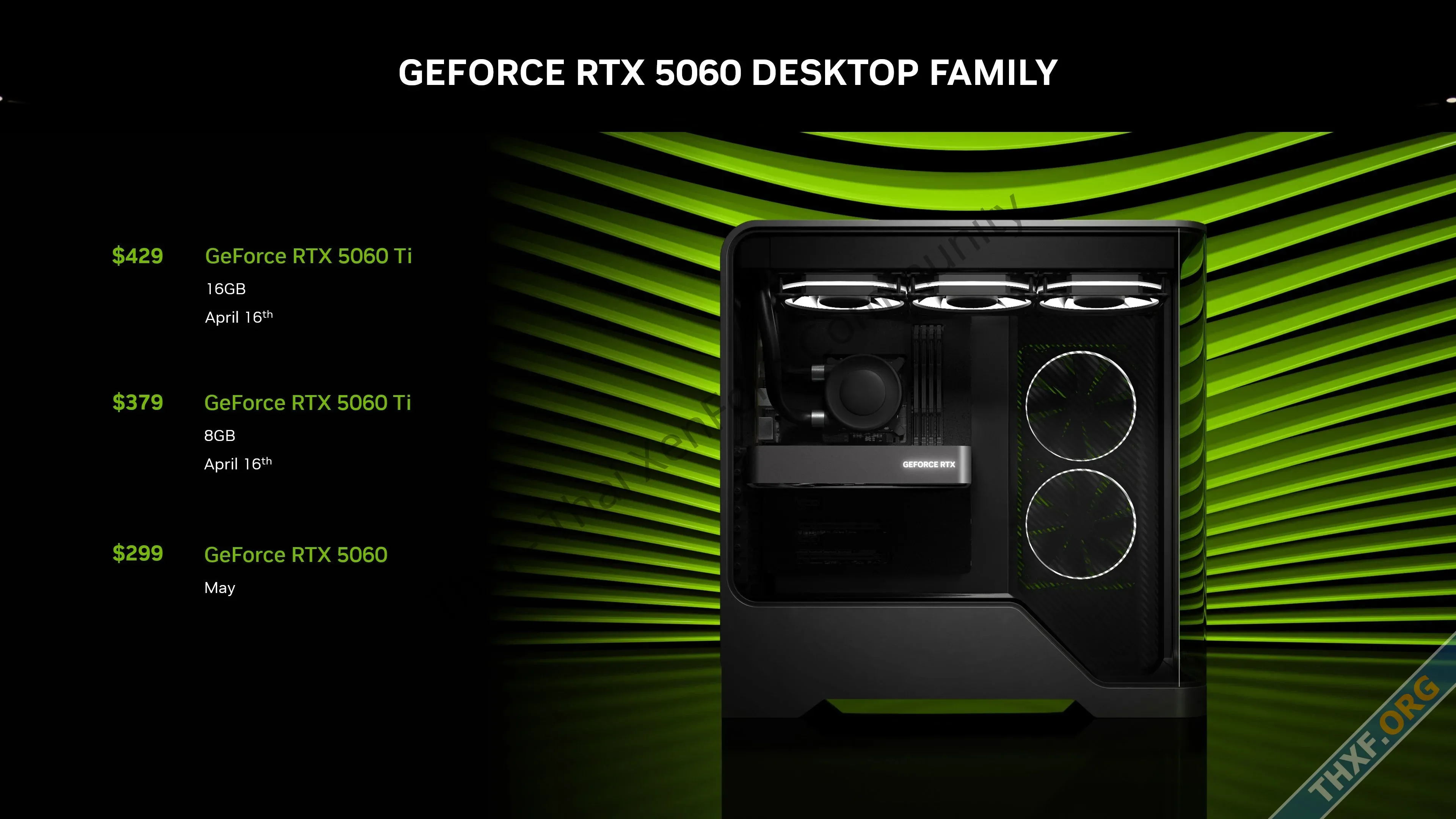 Blackwell มหาชน เปิดตัว GeForce RTX 5060 และ 5060 Ti ราคาเริ่มต้น 299 ดอลลาร์-1.webp