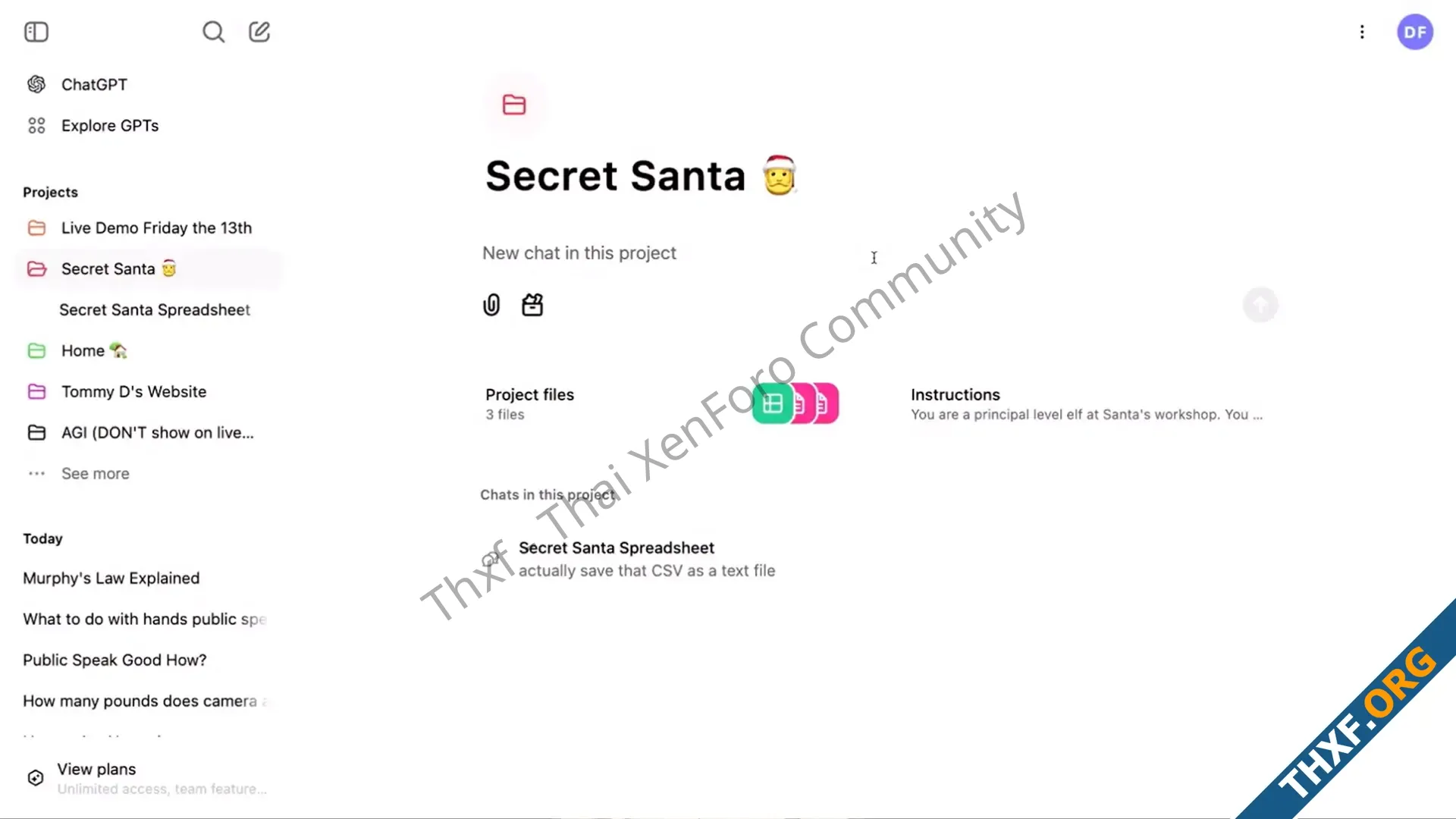 ChatGPT เปิดตัว Projects จัดกลุ่มแชทและไฟล์เป็นหัวข้อ ให้เรียกใช้งานภายหลังสะดวกขึ้น-1.webp
