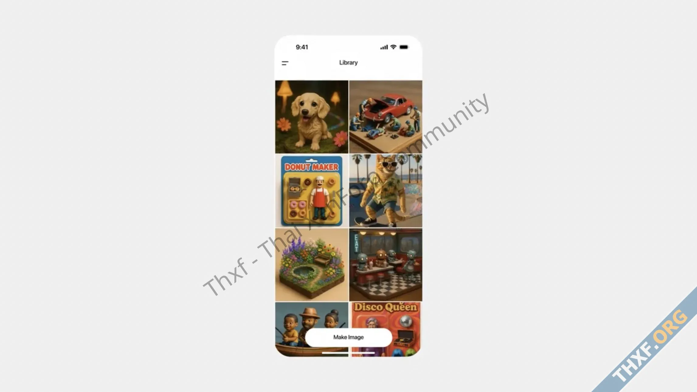 ChatGPT เพิ่มเมนู Image Library รวมรูปภาพที่เคยสร้างด้วย GenAI ในอัลบั้มเดียว-1.webp