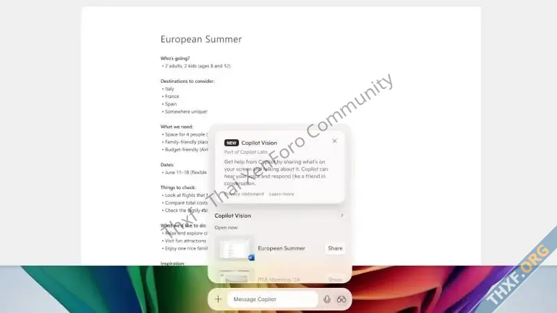 Copilot for Windows ค้นหาไฟล์ในเครื่องได้แล้ว เพิ่มฟีเจอร์ Vision อ่านภาพหน้าจอได้-2.webp