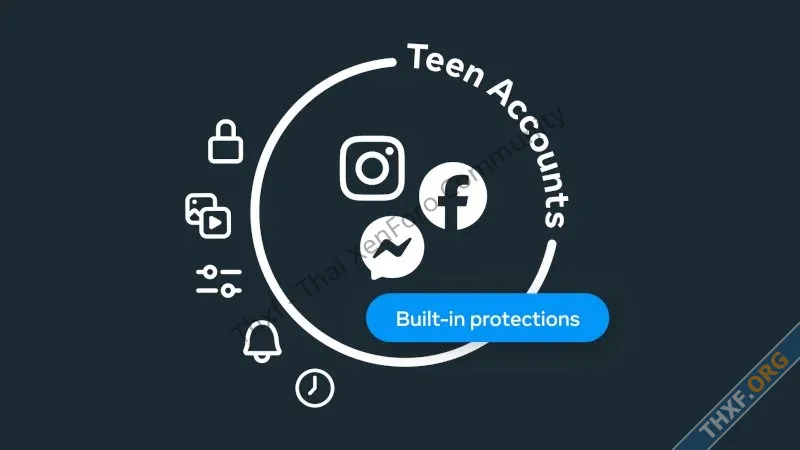 Facebook และ Messenger ได้บัญชี Teen Account แบบเดียวกับ Instagram-1.webp