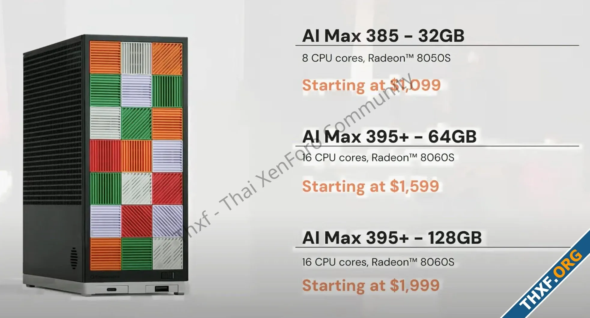 Framework ใช้ชิป AMD แพ็กขายเป็นพีซีสำหรับรัน AI แรม 128GB ราคา 1999 ดอลลาร์-2.webp