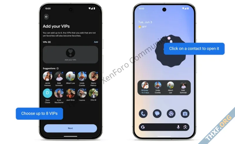 Google Pixel เพิ่มฟีเจอร์ Pixel VIP เพื่อนสนิทพิเศษในแอพ Contact-1.webp