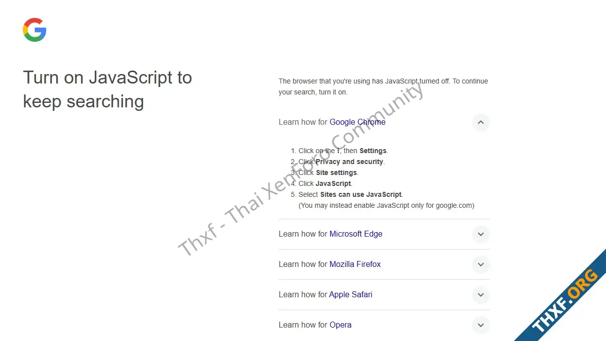 Google Search เริ่มบังคับผู้ใช้งานต้องเปิด JavaScript ในเบราว์เซอร์แล้ว-2.webp