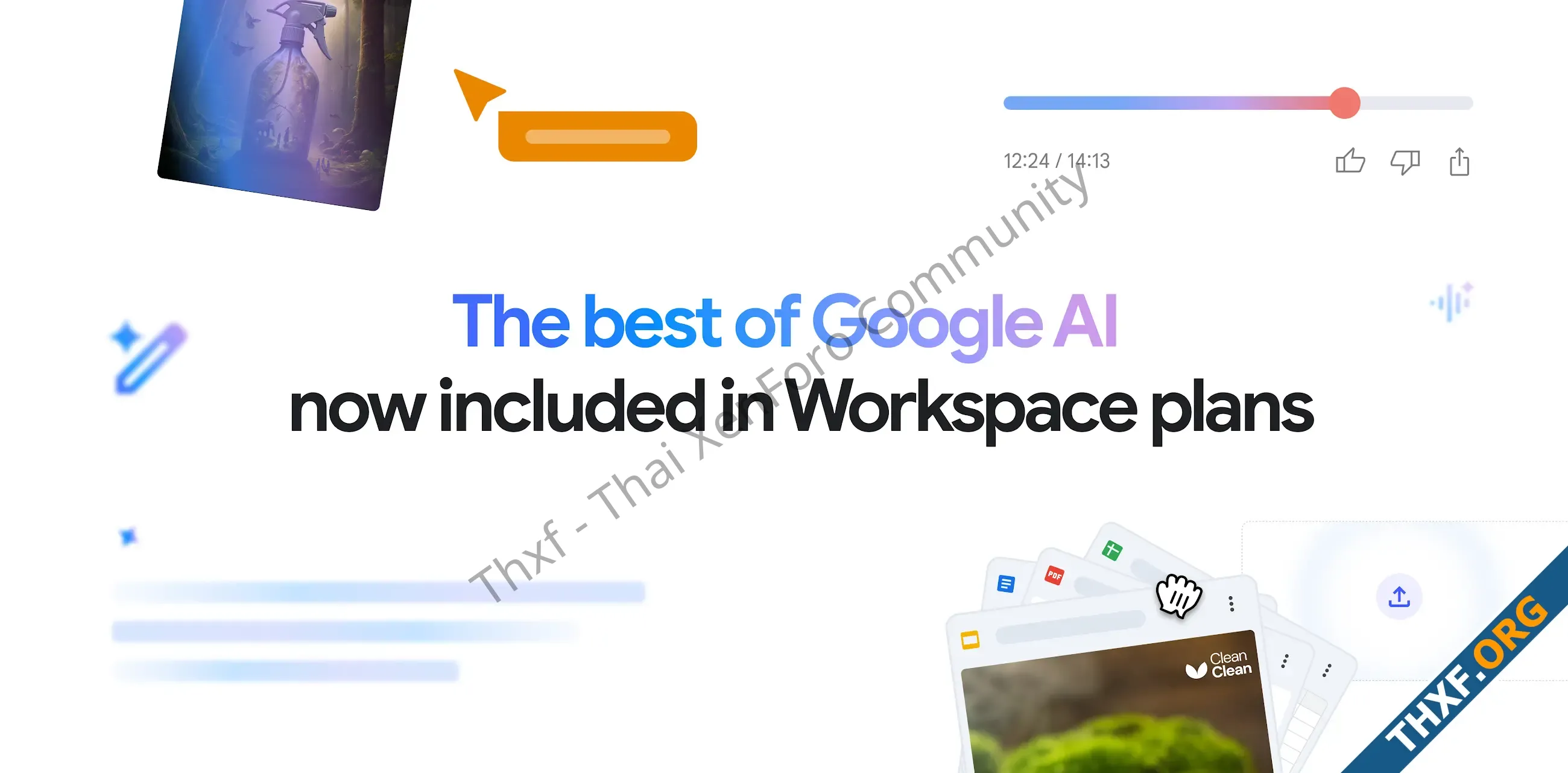 Google Workspace เพิ่มความสามารถ Gemini ในแอป ไม่ต้องซื้อแพ็คเสริมแล้ว แต่ปรับราคาขึ้นแทน-1.webp