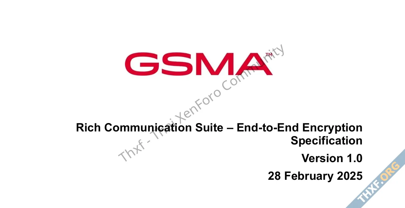 GSMA ออกสเปกข้อความ RCS แบบเข้ารหัส E2EE แอปเปิลสัญญาจะรองรับด้วย-1.webp