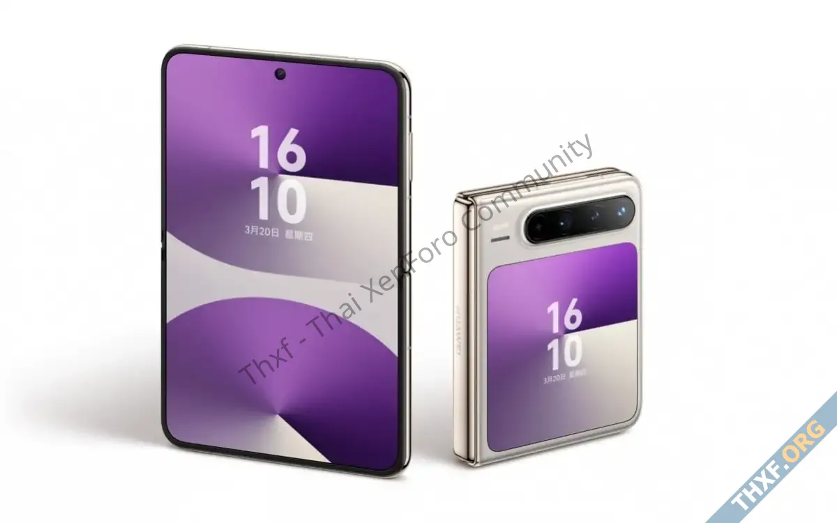 Huawei เปิดตัว Pura X มือถือจอพับ Flip Phone แต่พับแนวนอน ยังขายเฉพาะในจีน-1.webp