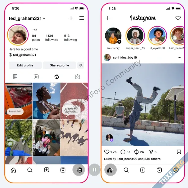 Instagram เพิ่มฟีเจอร์ Repost แบบเดียวกับ TikTok เพิ่ม Map แบบเดียวกับ Snapchat-1.webp