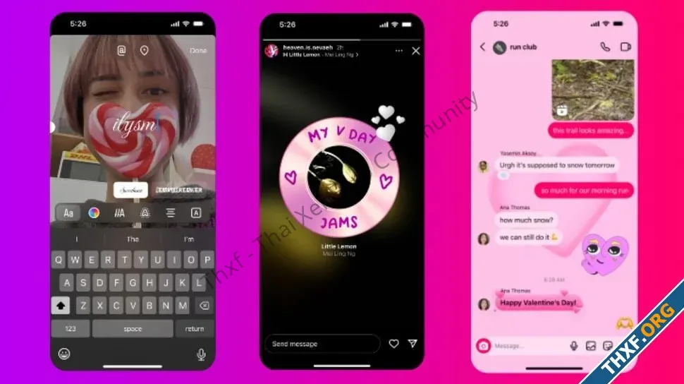 Instagram เพิ่มลูกเล่นหลายอย่างต้อนรับวันวาเลนไทน์-1.webp