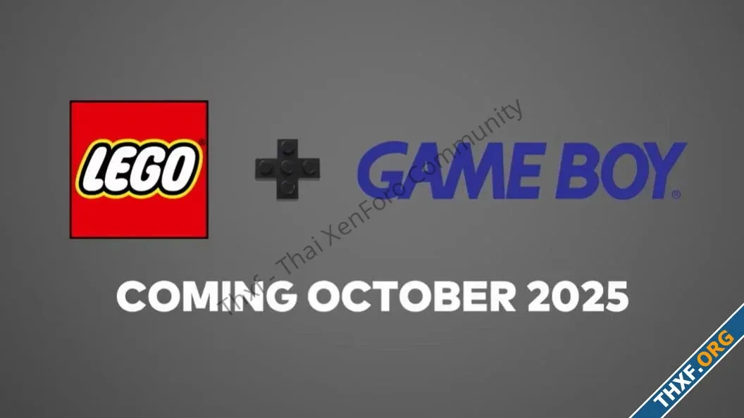 Lego เตรียมขายตัวต่อชุดเครื่อง Game Boy วางขายตุลาคม 2025-1.webp