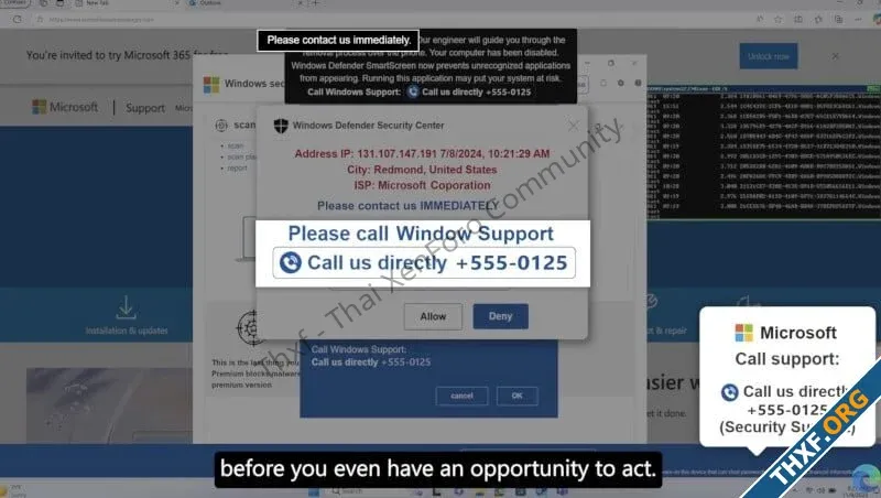 Microsoft Edge เพิ่มตัวตรวจจับ Scareware เว็บปลอมตัวเป็นเหมือนพีซีพัง ติดมัลแวร์-1.webp