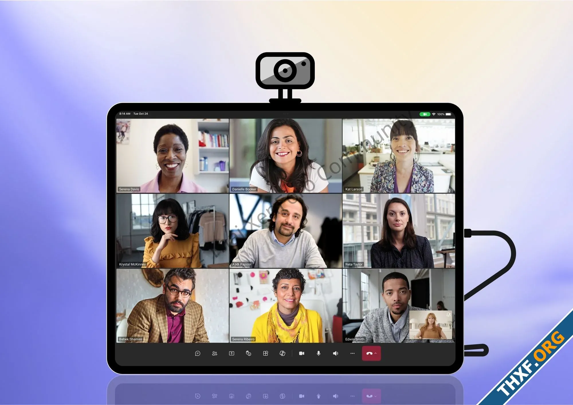 Microsoft Teams บน iPad รองรับการเชื่อมต่อกล้องภายนอกด้วย USBC-1.webp