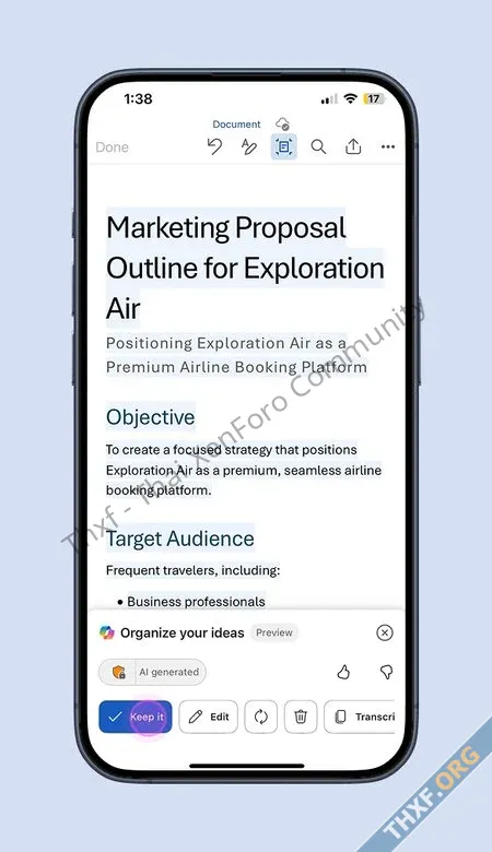 Microsoft Word บนมือถือ เพิ่มฟีเจอร์ Copilot แปลงเสียงพูดเป็นเอกสารแบบมีโครงสร้างหัวข้อ-2.webp