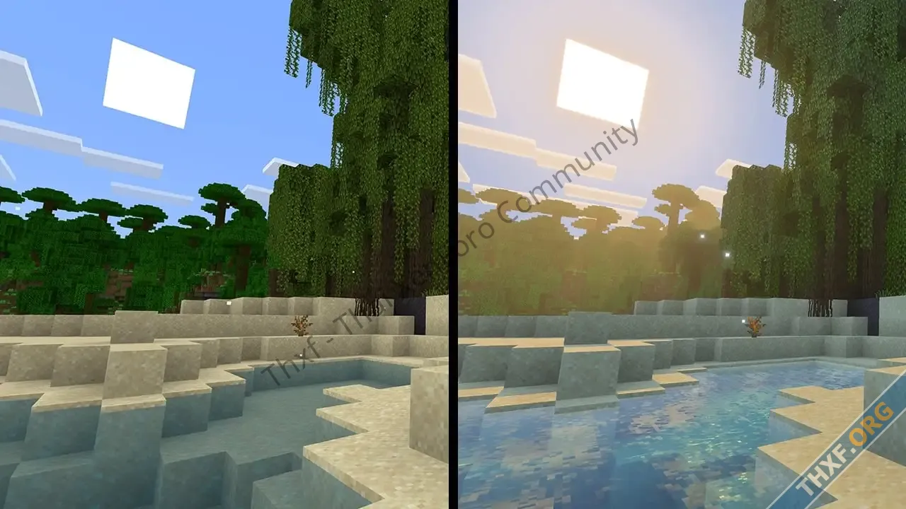 Minecraft โชว์ฟีเจอร์ Vibrant Visuals อัพเกรดกราฟิก เพิ่มแสงเงา แสงสะท้อน สมจริงขึ้น-2.webp