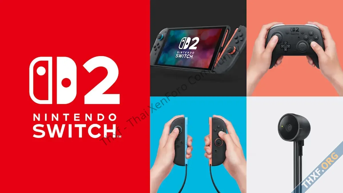 Nintendo ประกาศวันจอง Switch 2 ในอเมริกา 24 เมษายนนี้ ราคาเท่าเดิม แต่อุปกรณ์เสริมเพิ่มขึ้นเล...webp