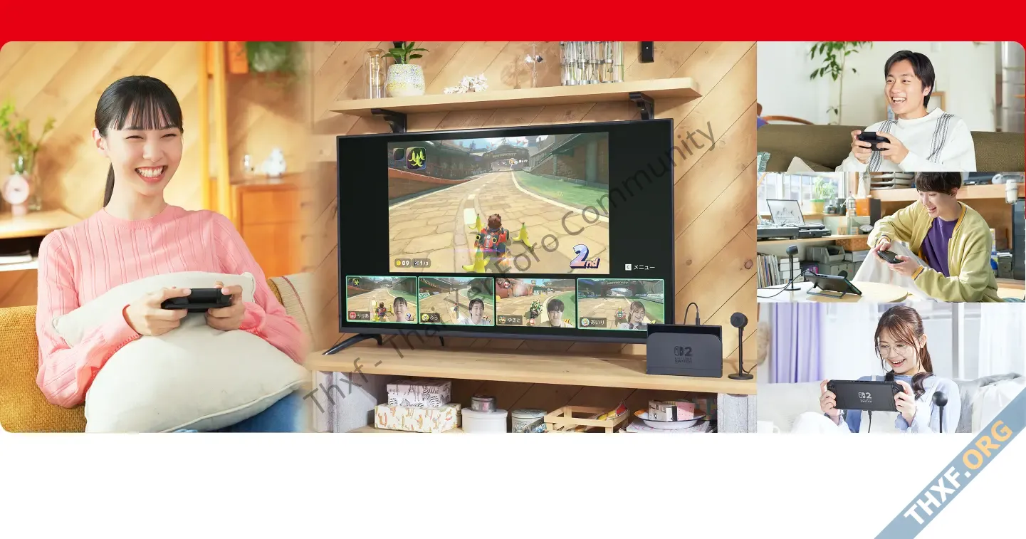 Nintendo Switch 2 เพิ่มระบบ GameChat ตั้งกลุ่ม คุยเสียงแชร์หน้าจอวิดีโอคอล ระหว่างเล่นเกมได้-1.webp