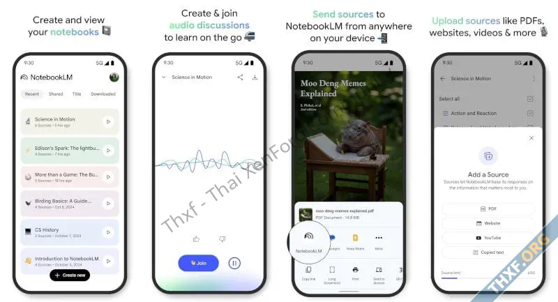 NotebookLM มีเวอร์ชันแอพแล้วทั้ง Android และ iOS แต่ยังไม่เปิดให้ดาวน์โหลด-1.webp