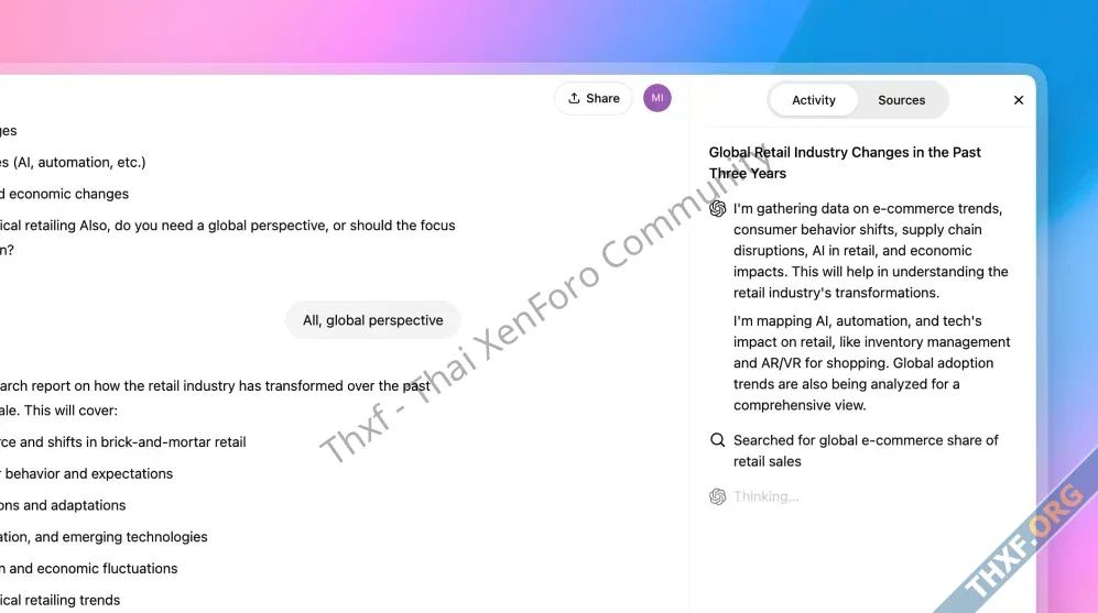 OpenAI ออก Deep Research รุ่น Lightweight เรียกใช้เมื่อตัวหลักครบโควต้า ลูกค้า ChatGPT แบบฟร...webp