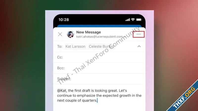 Outlook บนมือถือเพิ่มฟีเจอร์ย่อหน้าต่างเขียนเมล สลับไปดูอีเมลเก่าปฏิทินง่ายขึ้น-1.webp