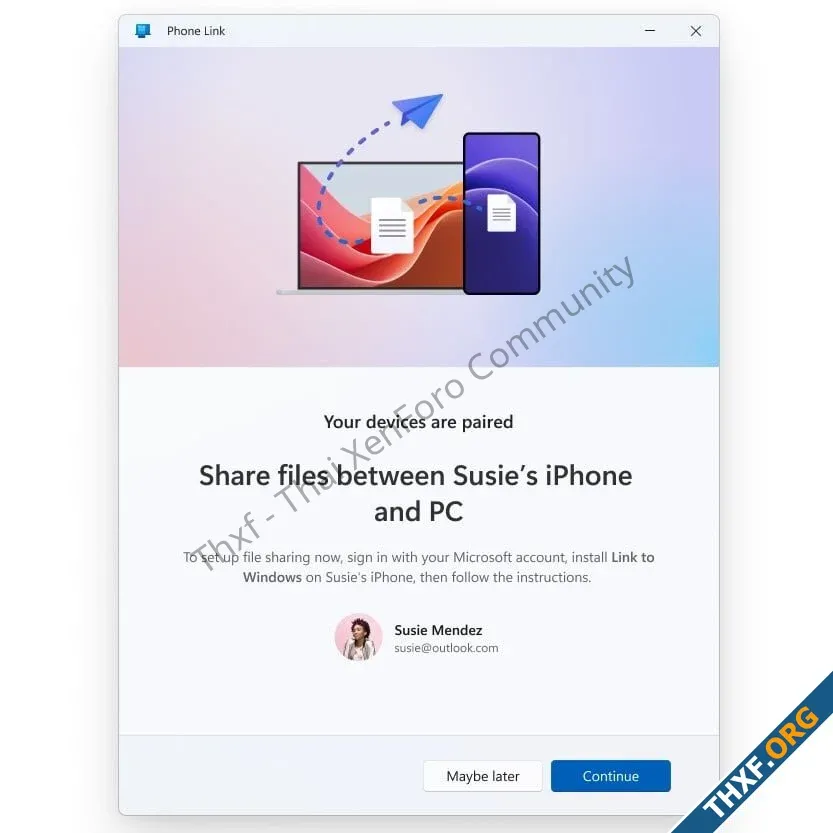 Phone Link รองรับการแชร์ไฟล์ระหว่าง iPhone กับพีซี Windows แล้ว แบบเดียวกับที่ Android ทำได้-1.webp