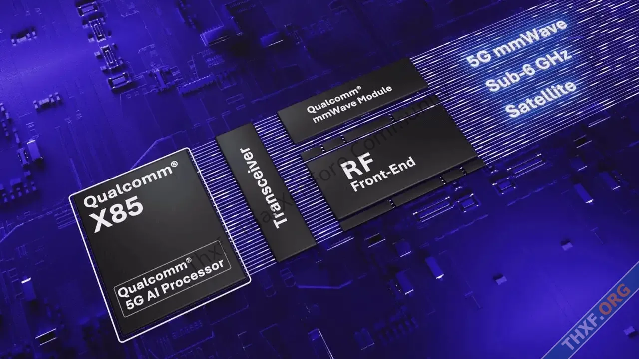 Qualcomm เปิดตัวชิปโมเด็ม X85 ดาวน์โหลดสูงสุด 125 Gbps บน 5G-1.webp