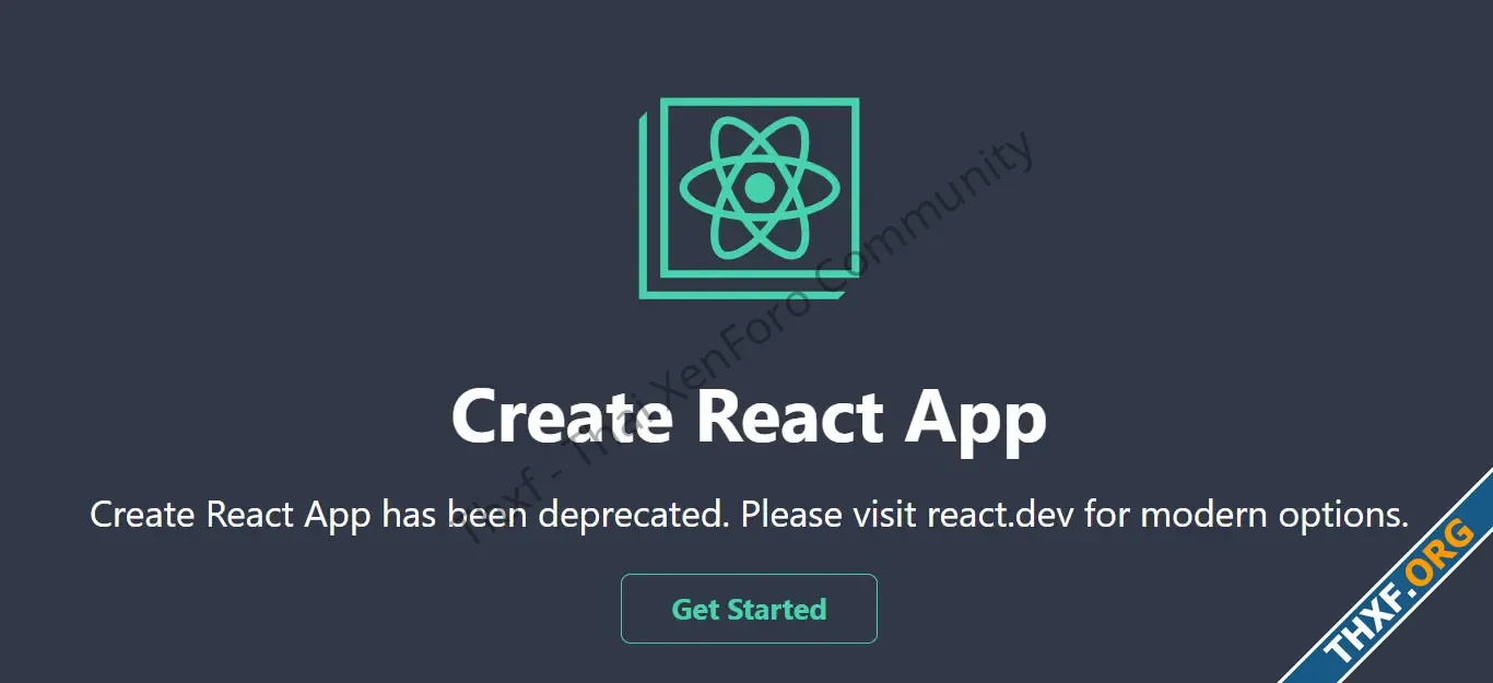 React หยุดพัฒนาตัวช่วยสร้างแอพ Create React App แนะนำให้ใช้เฟรมเวิร์คแทน-1.webp