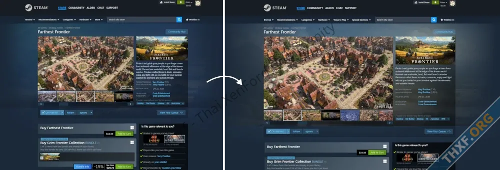 Steam ปรับหน้าเว็บใหม่ให้กว้างขึ้น รองรับภาพหน้าจอขนาดใหญ่ขึ้น-1.webp