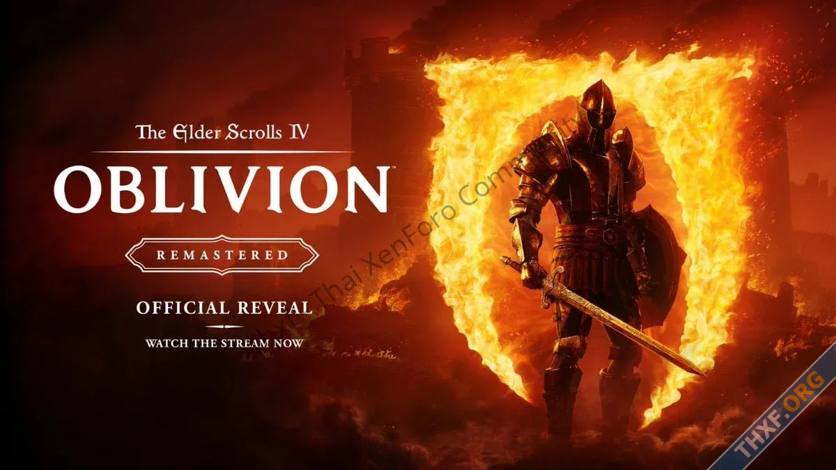 The Elder Scrolls IV Oblivion Remastered เปิดตัวทางการ เปลี่ยนเอนจิน ปรับปรุงเกมเพลย์ใหม่-1.webp