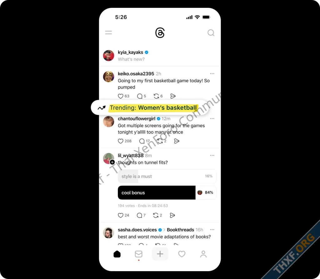 Threads เปิดฟีเจอร์ DM ให้ผู้ใช้งานทั่วโลก เพิ่มไฮไลท์หัวข้อที่เป็นเทรนด์-1.webp