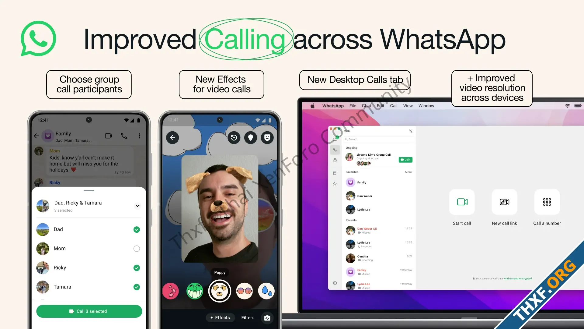 WhatsApp ปรับปรุงฟีเจอร์การโทรเสียง Call แบบกลุ่มที่ระบุได้ว่าให้โทรหาใครบ้าง-1.webp