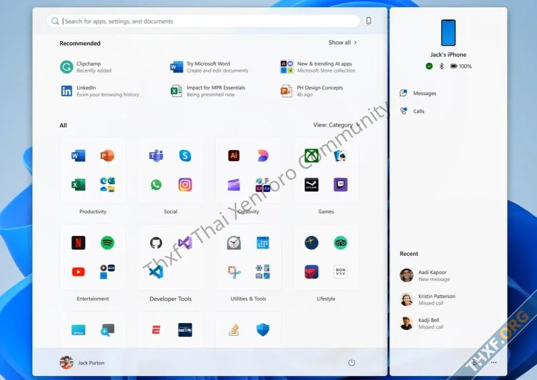 Windows 11 ปรับหน้าตา Start Menu ใหม่ แสดง All Apps ในหน้าแรกแล้ว-4.webp