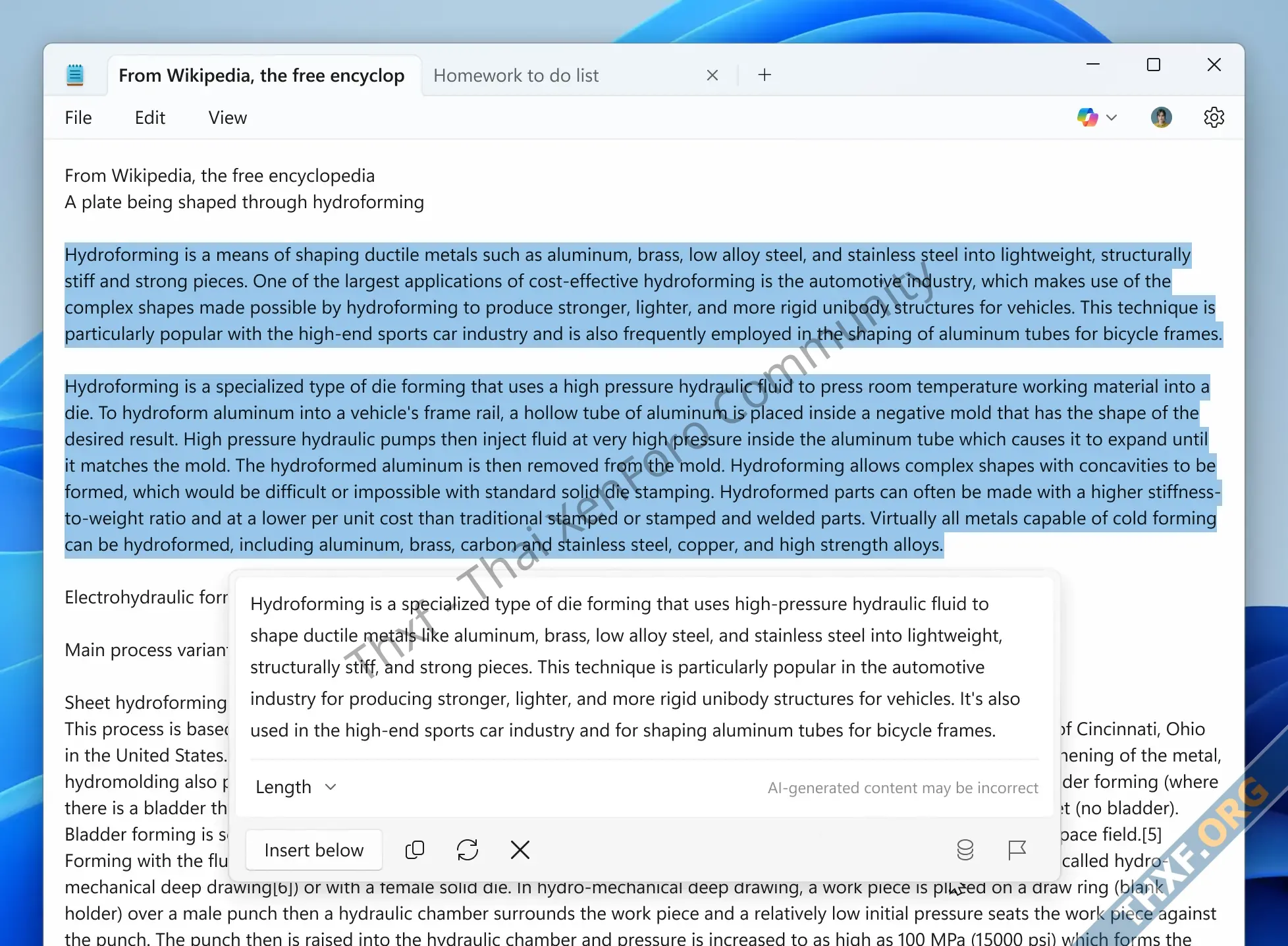 Windows 11 อัปเดต Notepad มี Summarize ด้วย Copilot Snipping Tool วาดรูปทรงสวยงามได้-1.webp